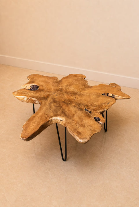 Live Wood Edge Coffee Table
