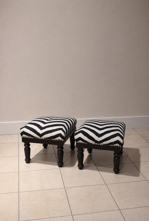 Zebra Footstools (each)