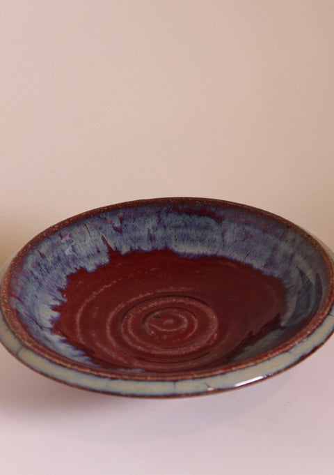 Crystalline Spiral Art Charger