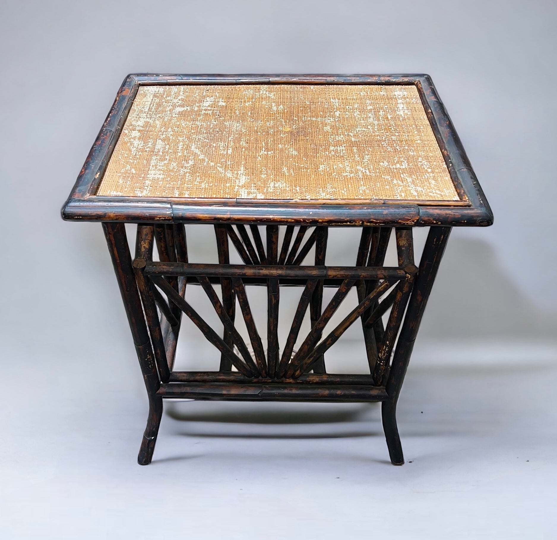19th Century Antique Bamboo Magazine Rack (Vintage)