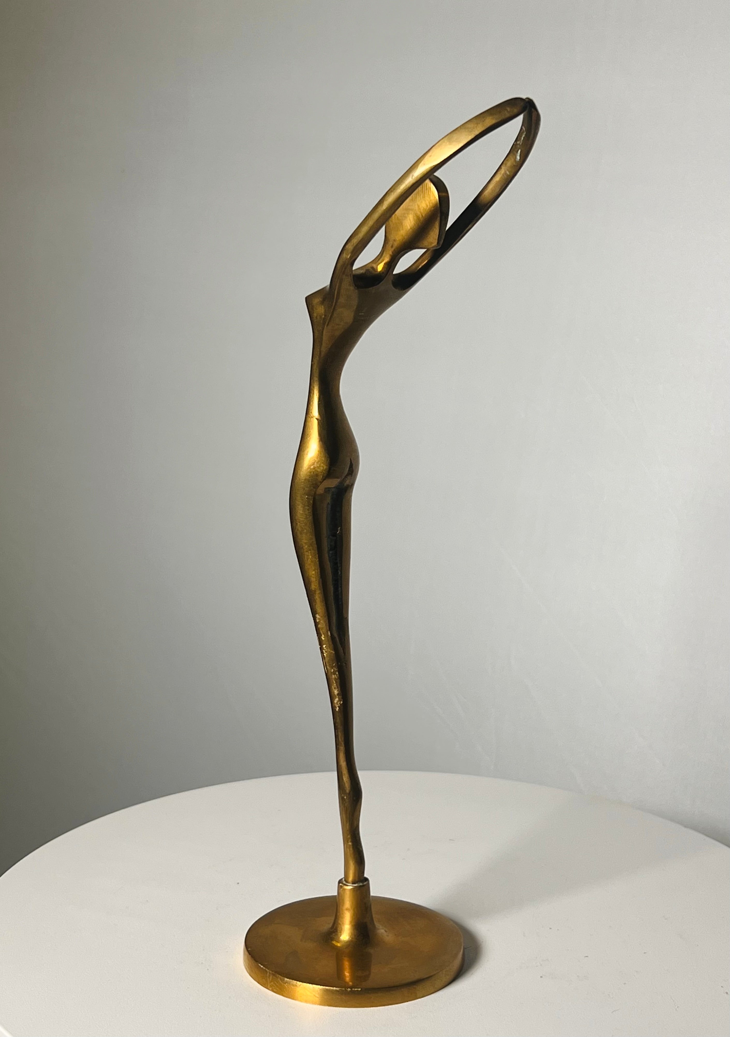Vintage 1970s Brass Ballerina Sculptures (Set or Individuals) (Vintage)