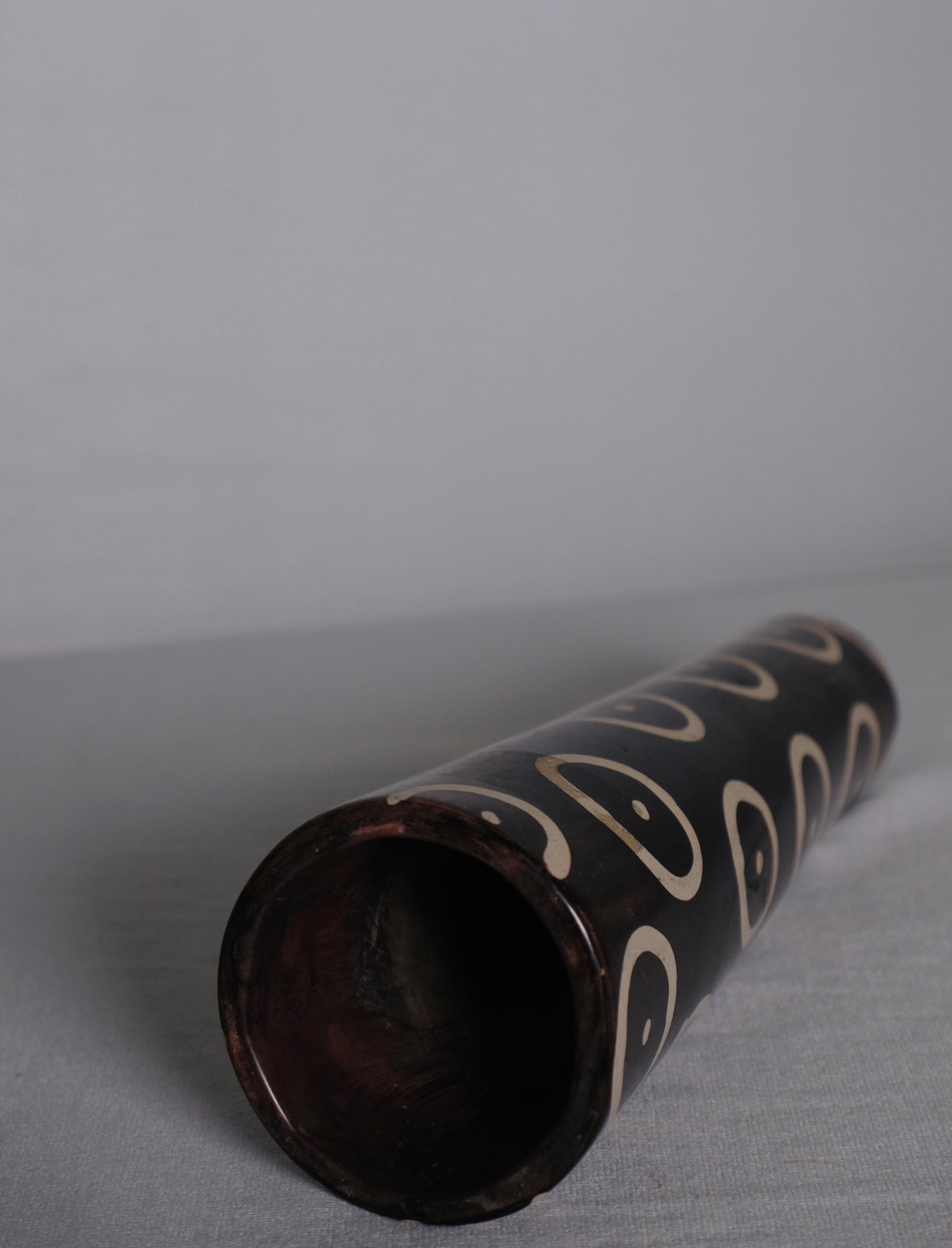 1980s Kenyan Hand-Craved Soapstone Vase (Vintage)
