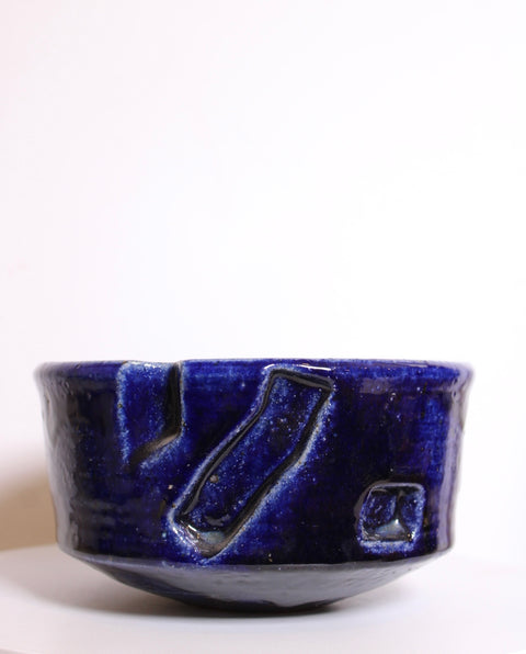 Blue Cobalt Studio Pottery Bowl