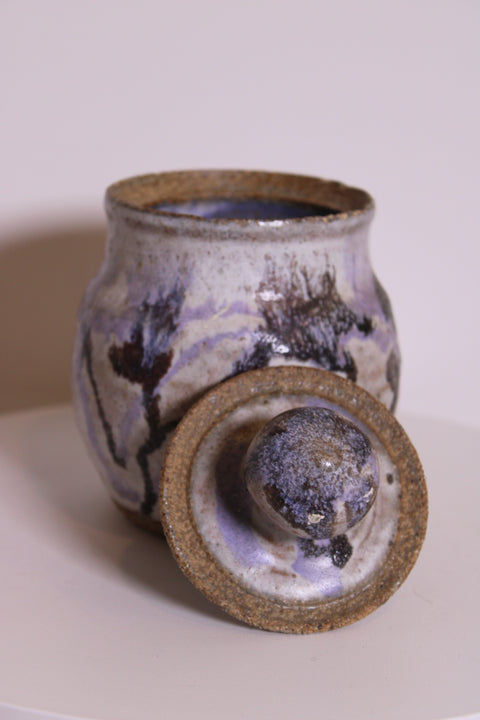 Monochrome Smoke Orb Studio Vase