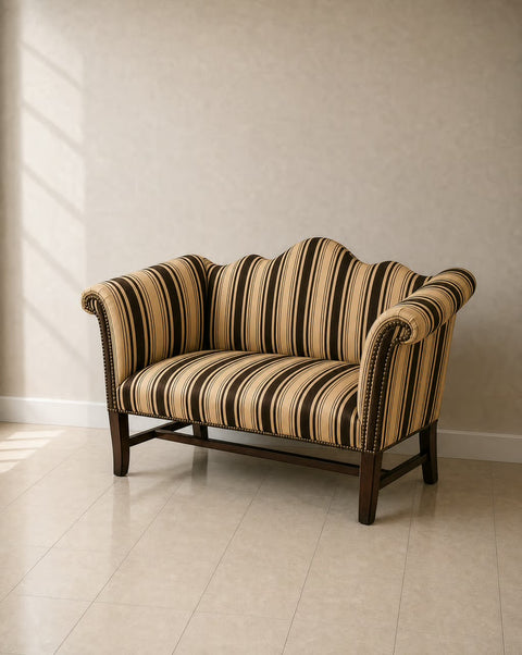 1950s Vintage Traditional Settee