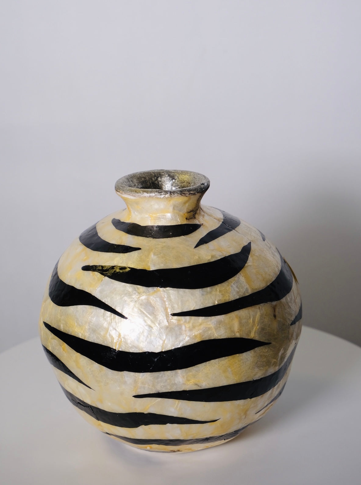 Zebra Bud Vase
