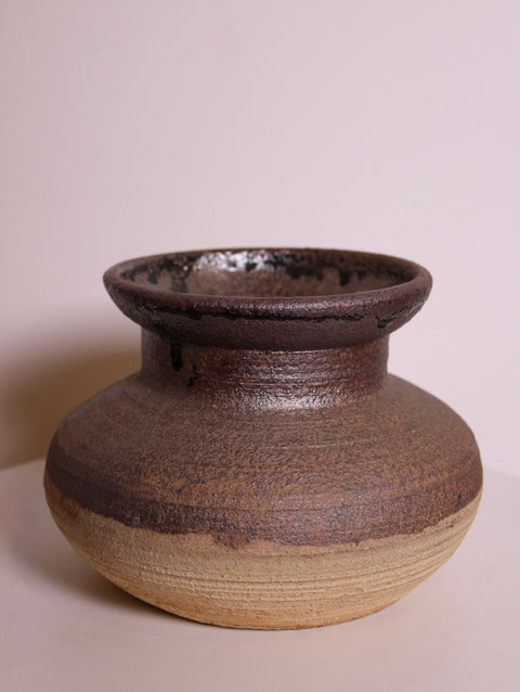 Rustic Earthenware Studio Vessel