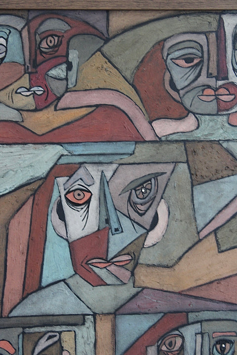 Angela Dickerson Four Witnesses Original Framed Artwork