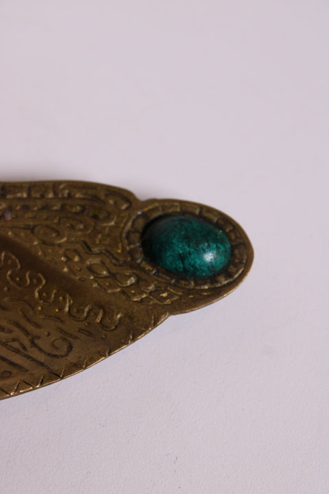 Engraved Brass Letter Opener
