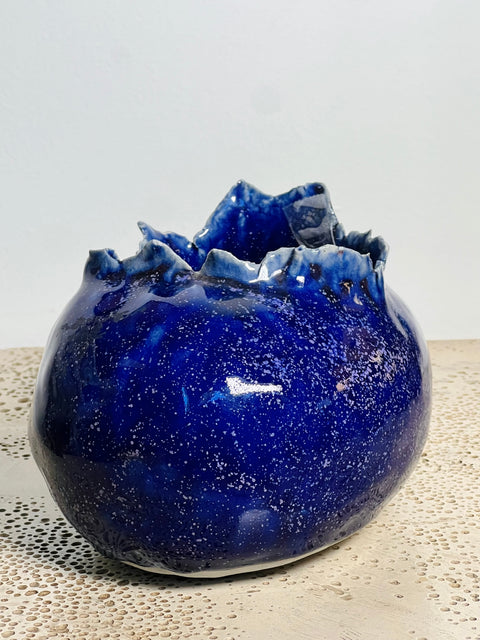 Blue Studio Jagged Glazed Bowl