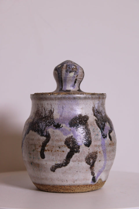 Monochrome Smoke Orb Studio Vase