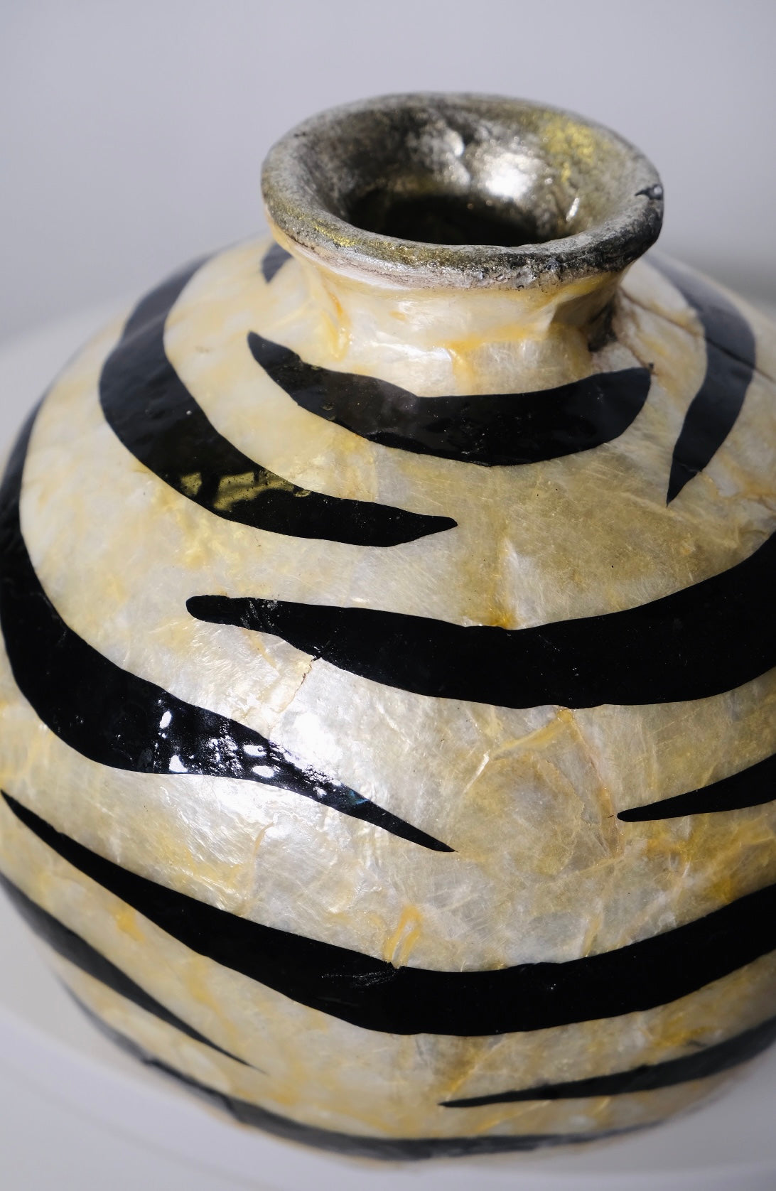 Zebra Bud Vase
