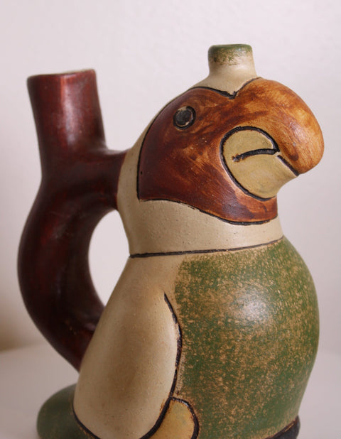 Modern Bird Form Ceramic Jug