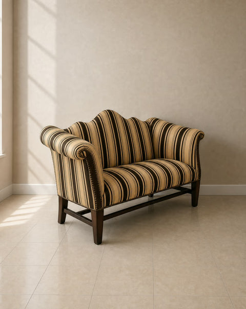 1950s Vintage Traditional Settee
