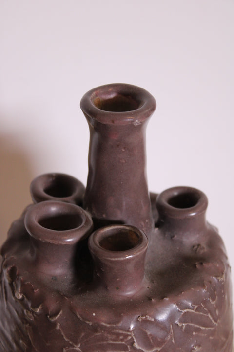 Brutalist Multi Neck Studio Vessel Marked