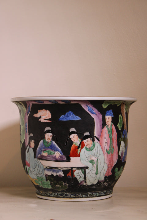 Vintage The Shejonic Collection Figural Porcelain Bowl