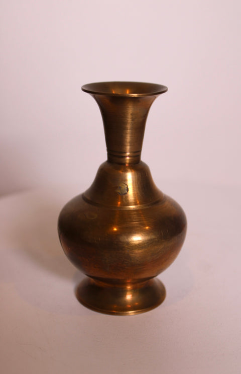 Vintage Brass Bud Vase