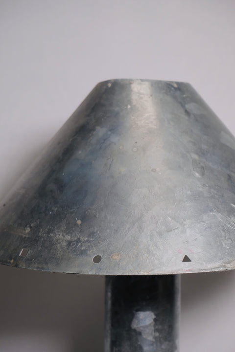“Ron Rezek” Vintage Zinc Table Lamp