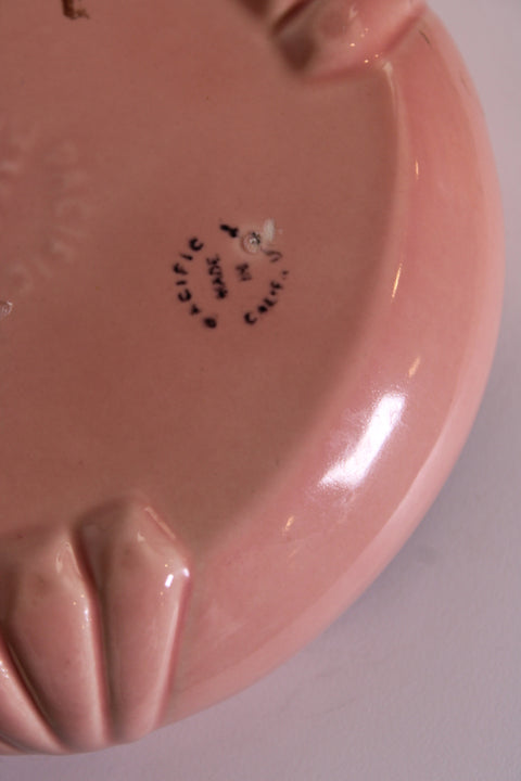Blush Organic Low Ceramic Vessel