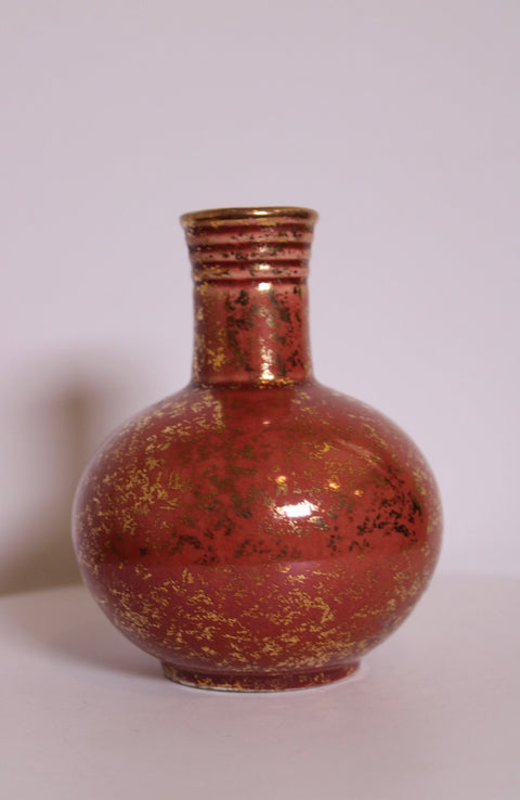 Copper Luster Bottle Vase