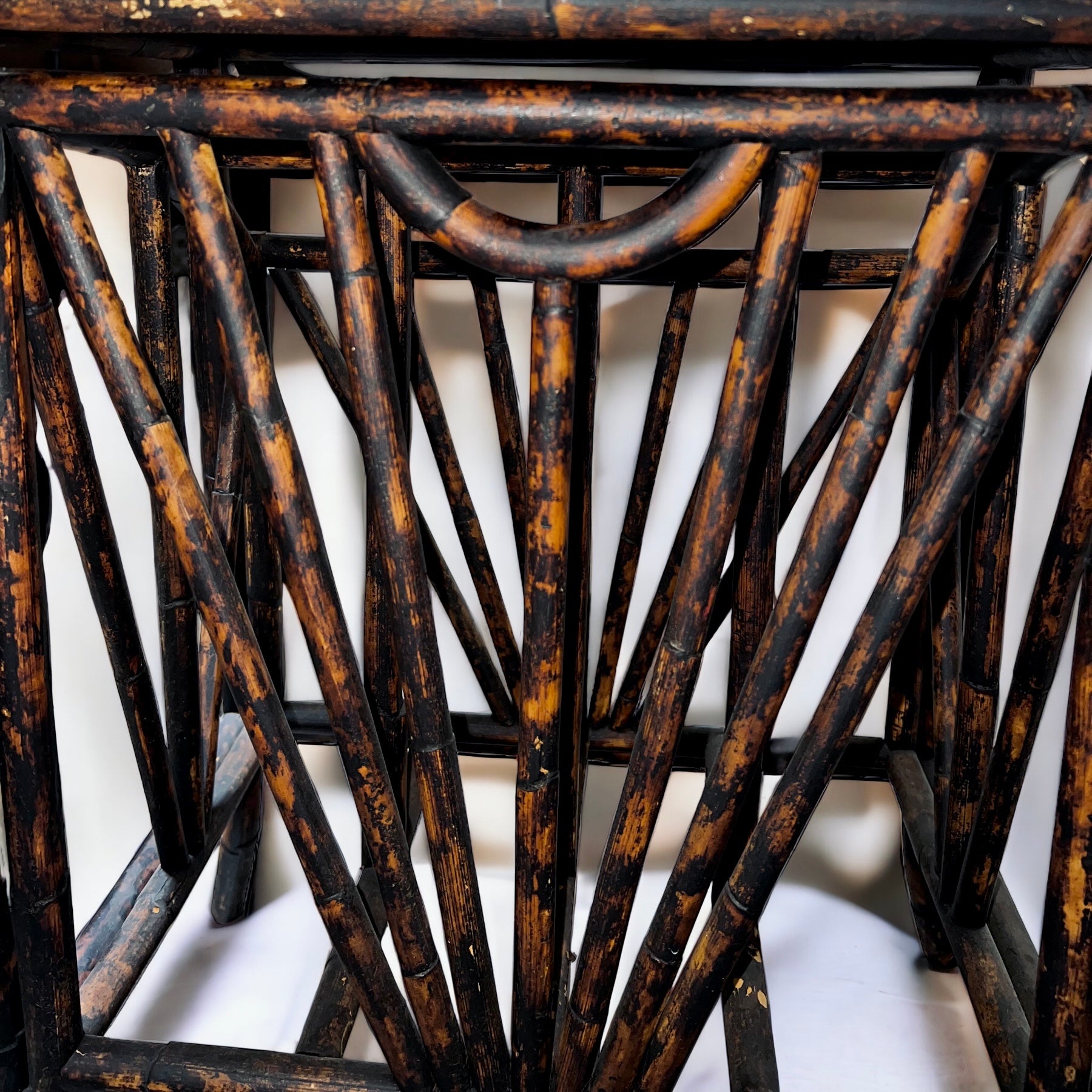 19th Century Antique Bamboo Magazine Rack (Vintage)