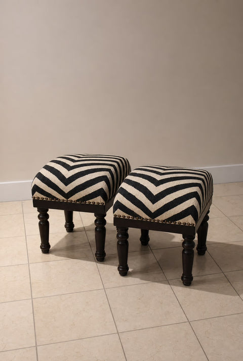 Zebra Footstools (each)
