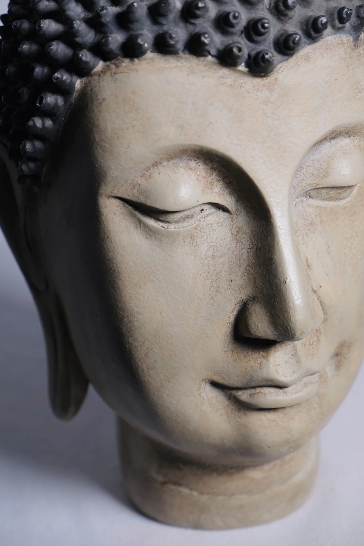 Buddha Shakyamuni Head (Invert Cream)