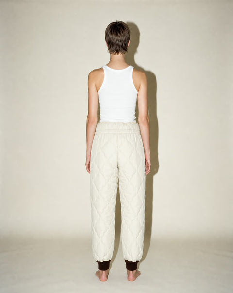 Vintage Army Puffer Pants | Quilted Utility Trousers