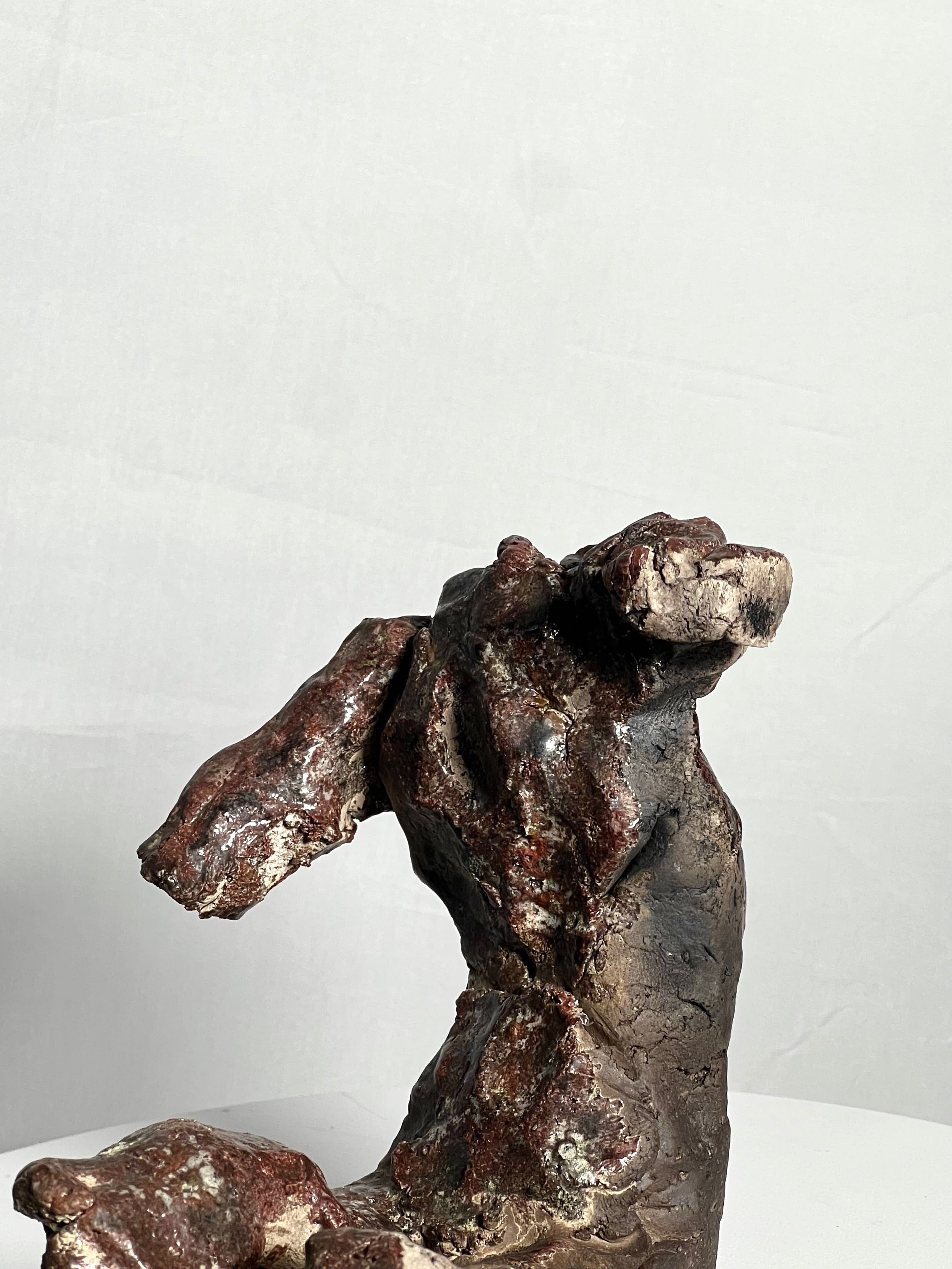 Mini Man Sculpted Clay Man (Vintage)