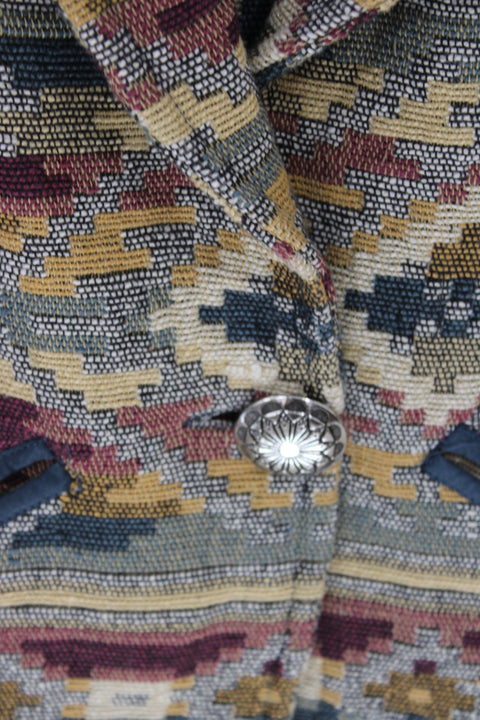New Identity Southwestern Cropped Jacket