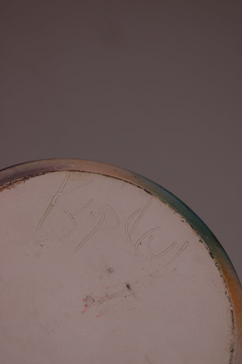 Sunset Teal Gradient Studio Bowl