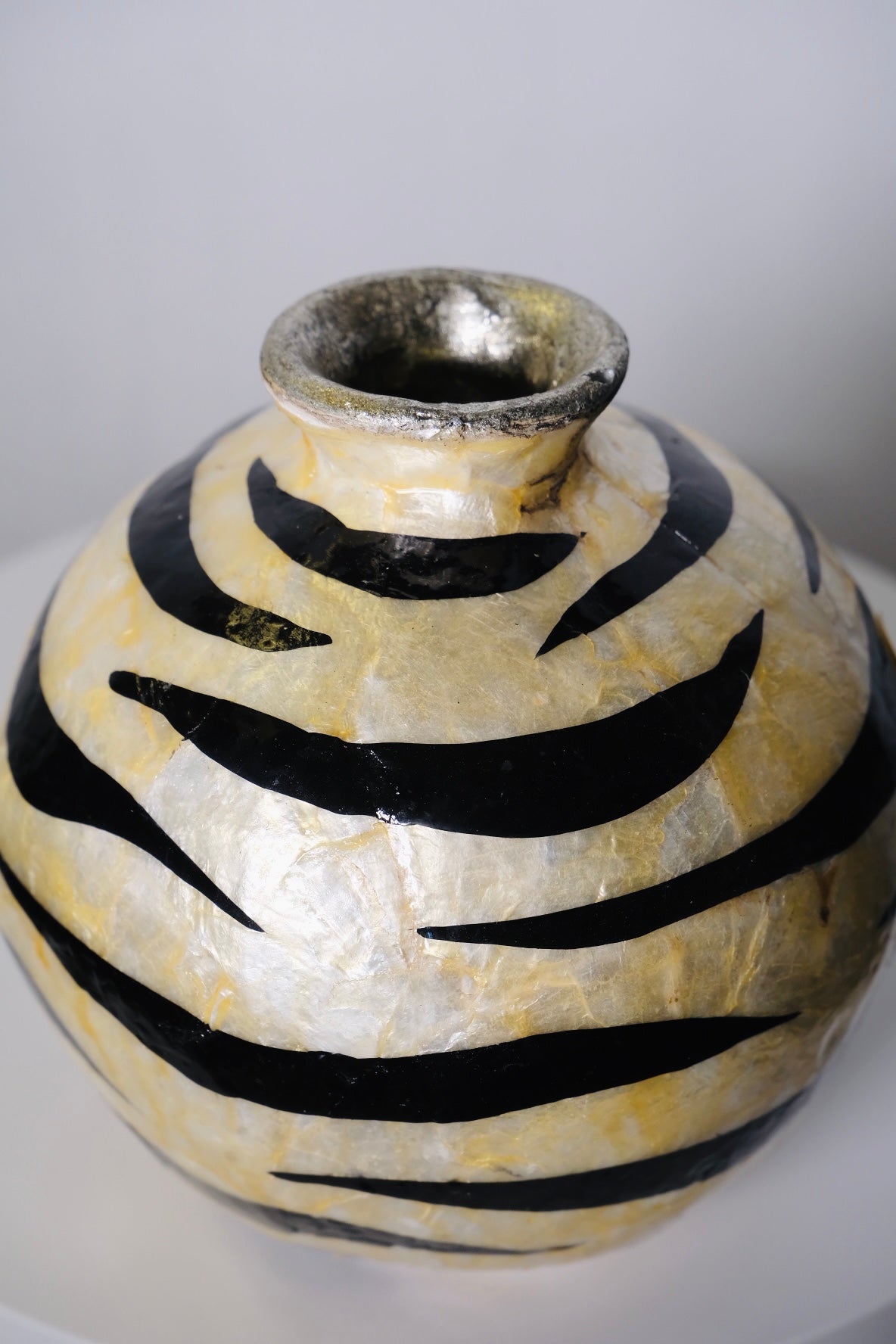 Zebra Bud Vase
