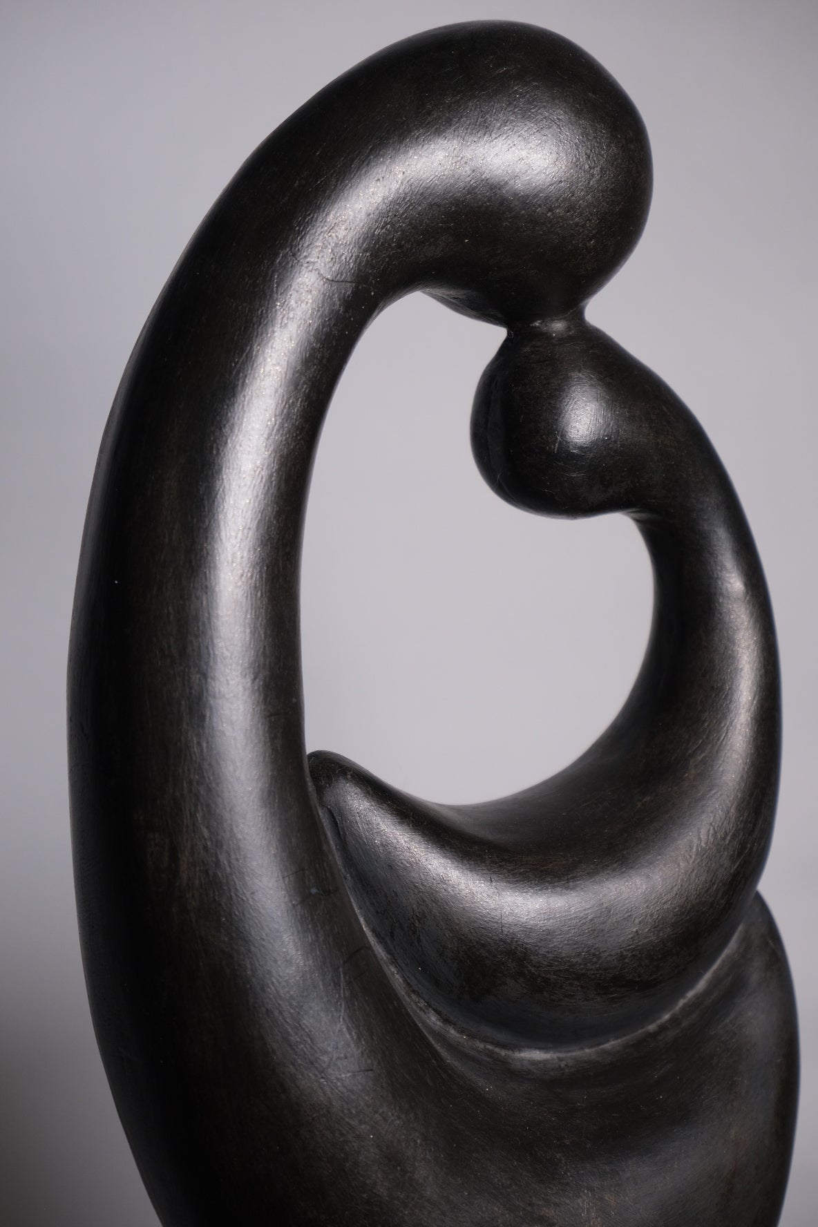 Mother /Child Wood Carved Sculpture