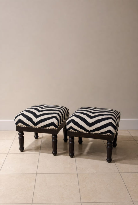 Zebra Footstools (each)