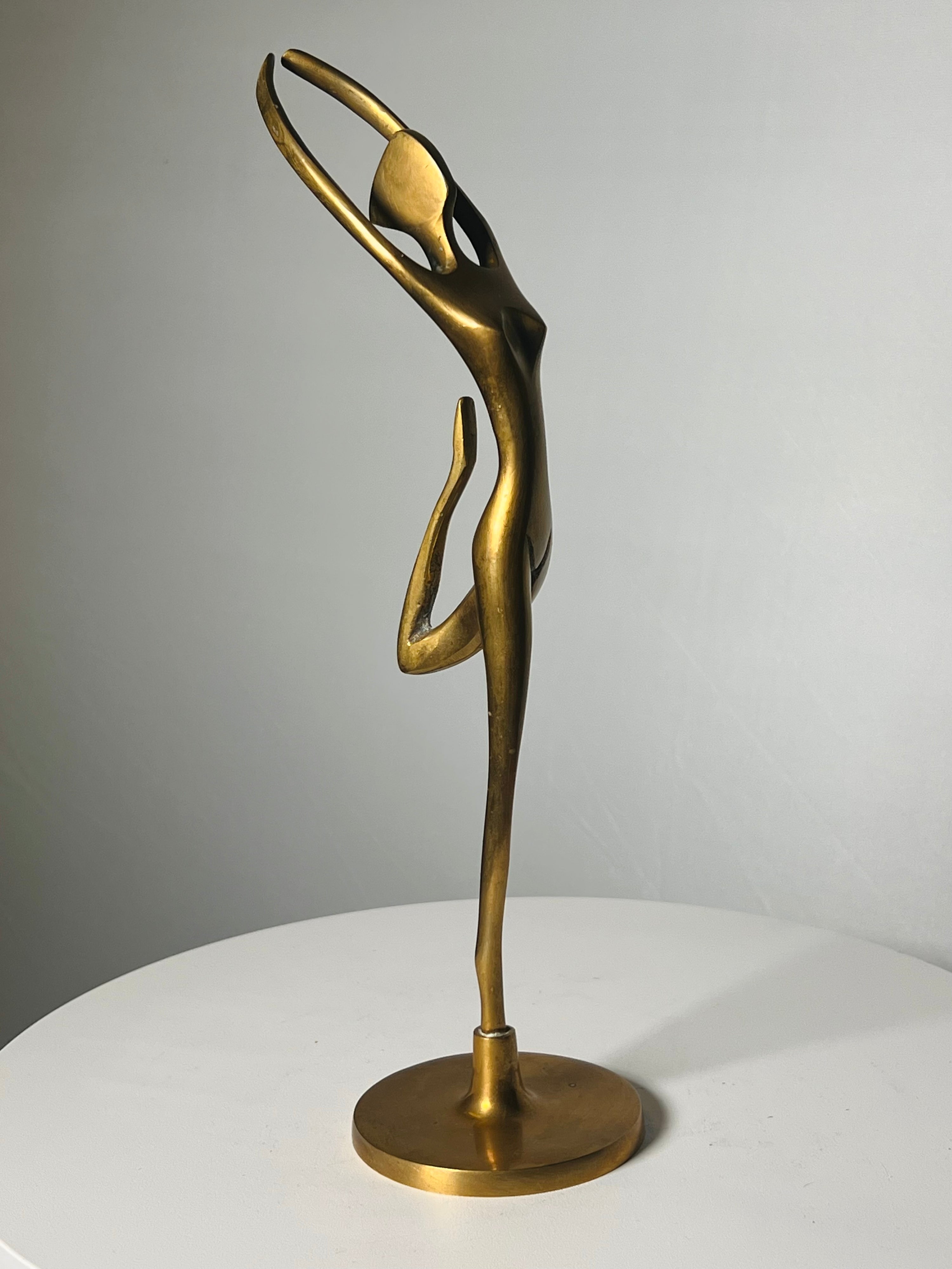 Vintage 1970s Brass Ballerina Sculptures (Set or Individuals) (Vintage)