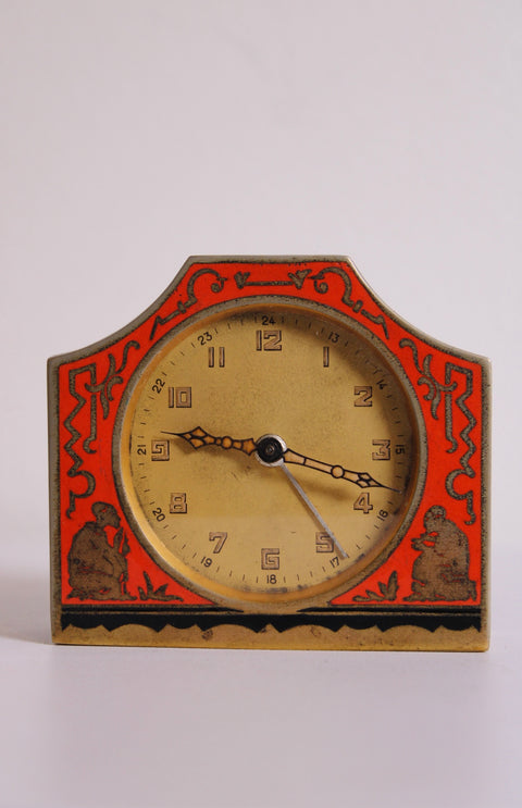 Art Deco Mappin & Webb Travel Clock (Kienzle Movement)