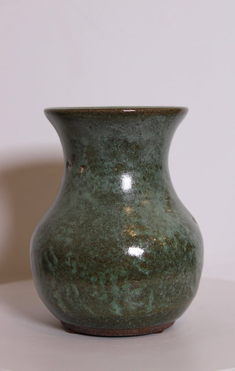 Signed Sandy Studio Pottery Vase | Handmade Ceramic Art
