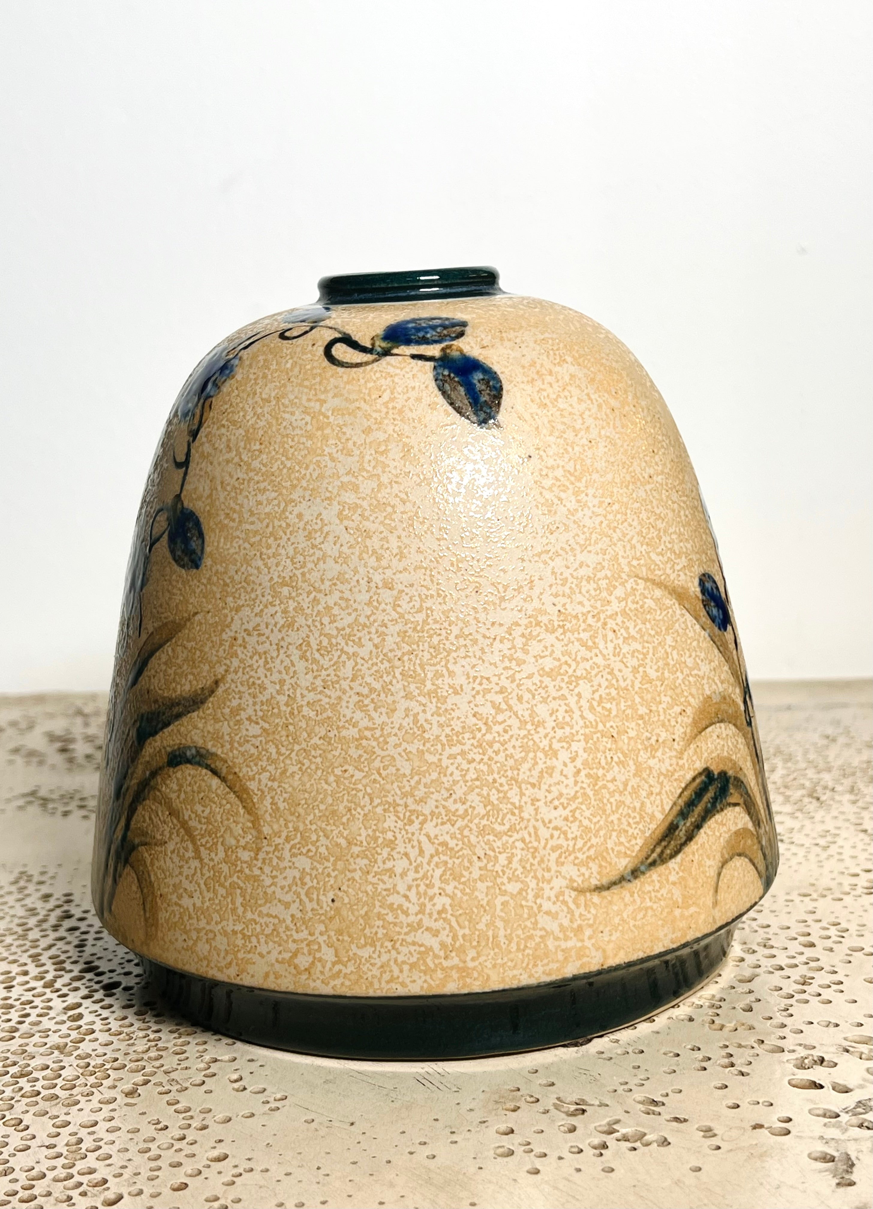 Studio Pottery Floral Vase (Vintage)