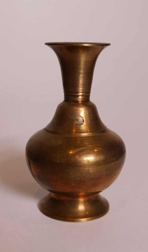 Vintage Brass Bud Vase