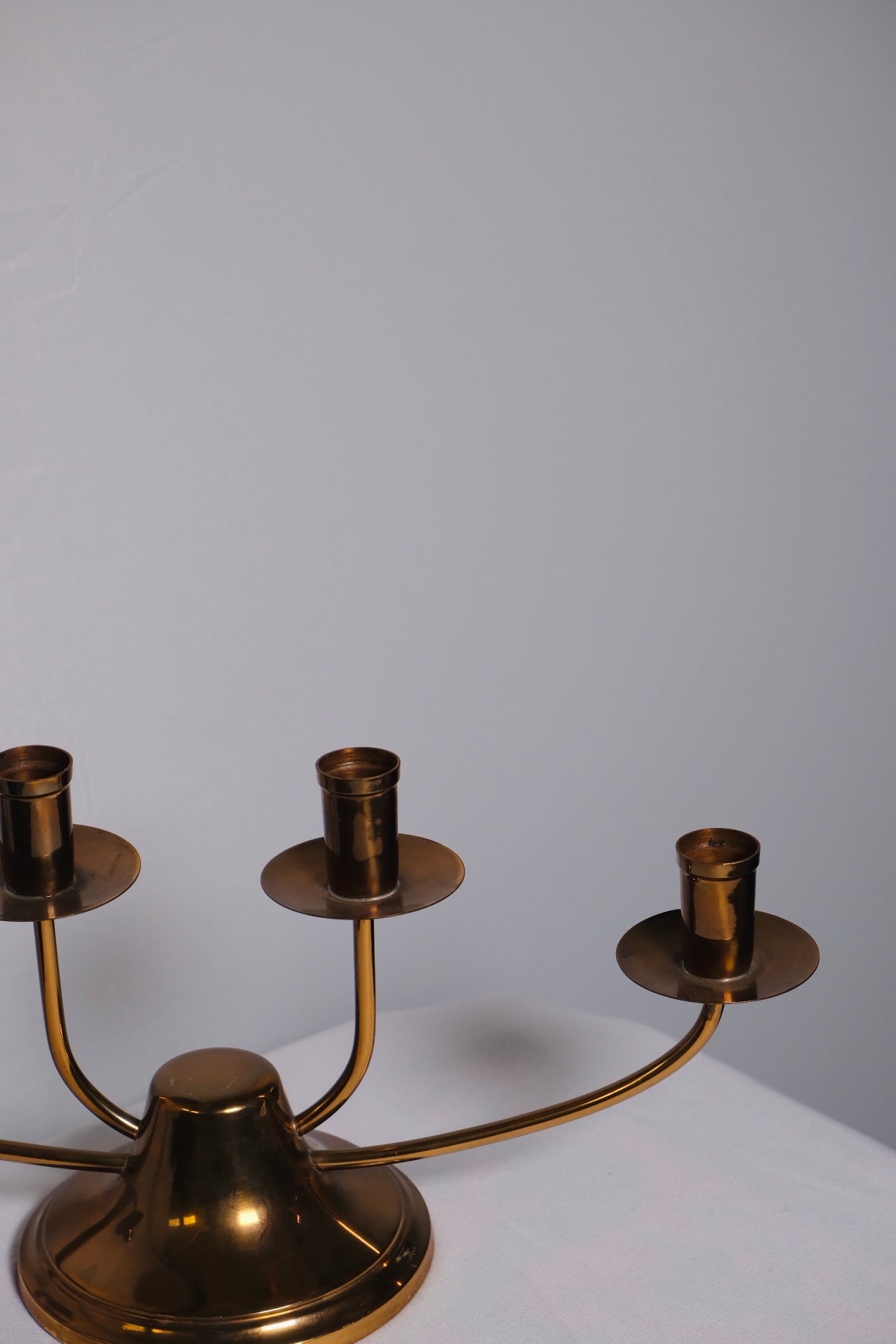 Solid Brass 4 Arm Candelabra