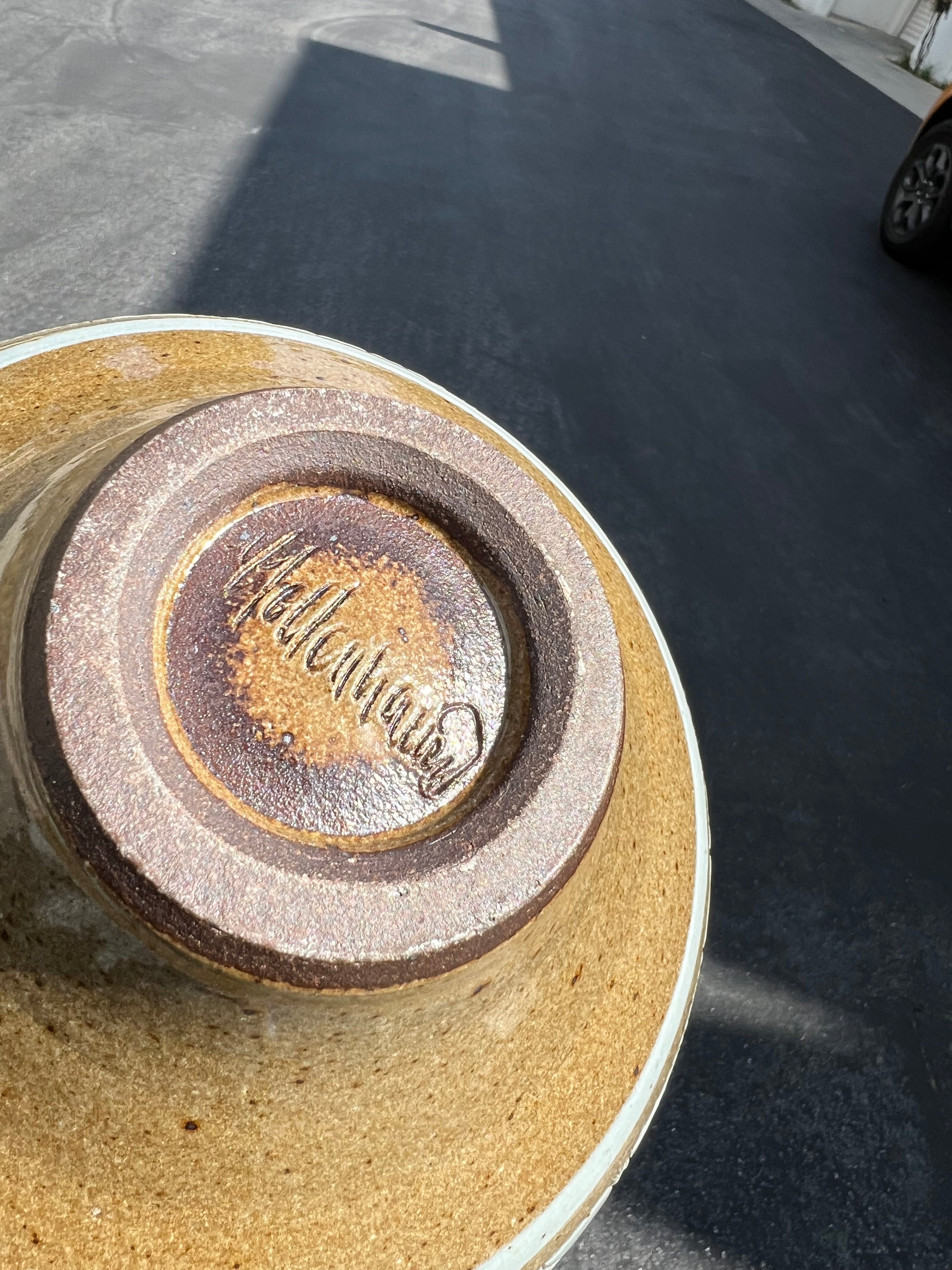 Danish Signed Vintage Bowl