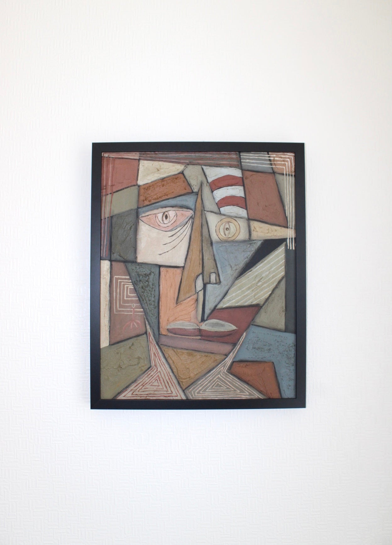 Angela Dickerson Single Watcher Original Framed Artwork