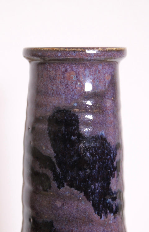 Daniel Tubbs Purple Black Studio Vase 2001