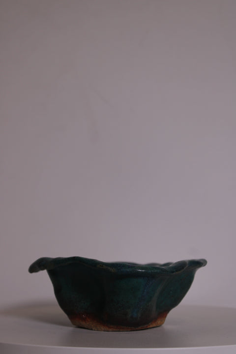 Turquoise Flared Studio Bowl