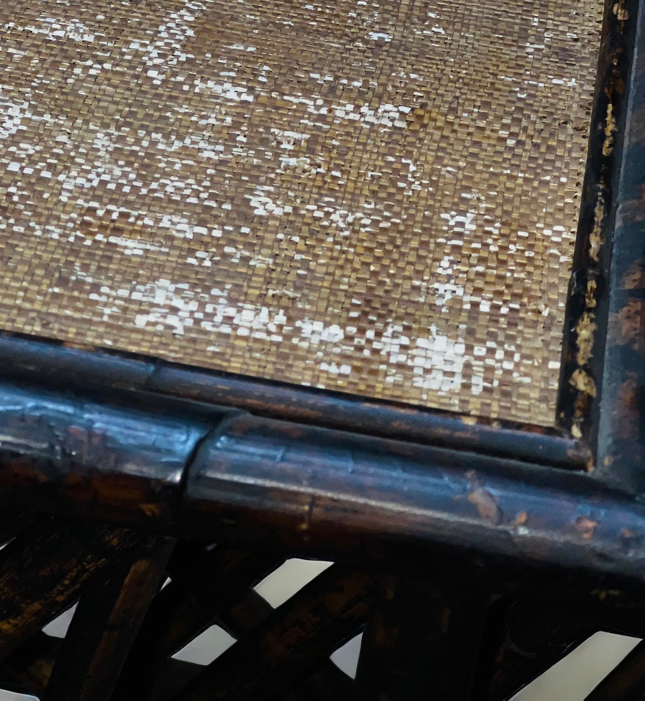 19th Century Antique Bamboo Magazine Rack (Vintage)