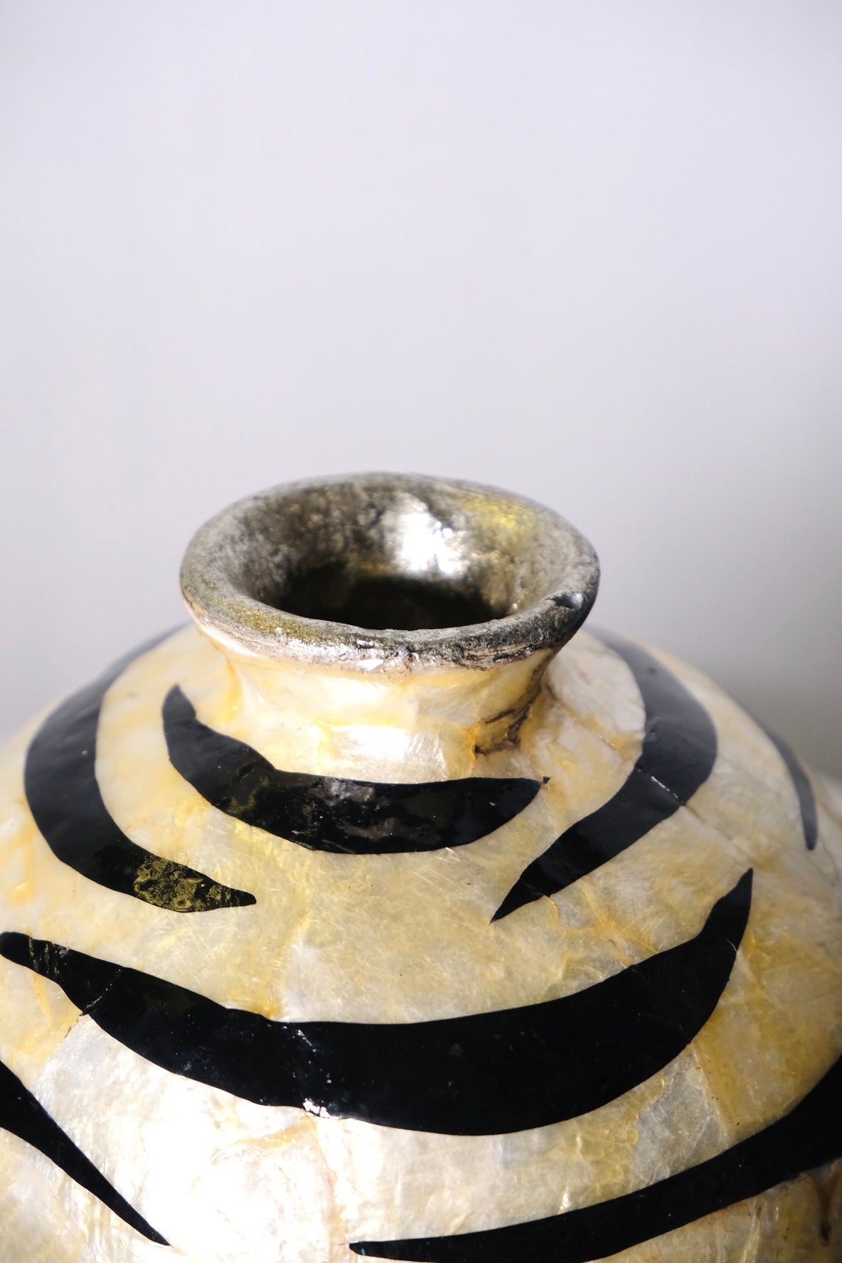 Zebra Bud Vase