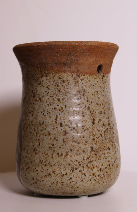 Abstract Mid Century Style Studio Pottery Vase