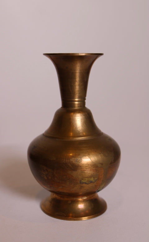 Vintage Brass Bud Vase
