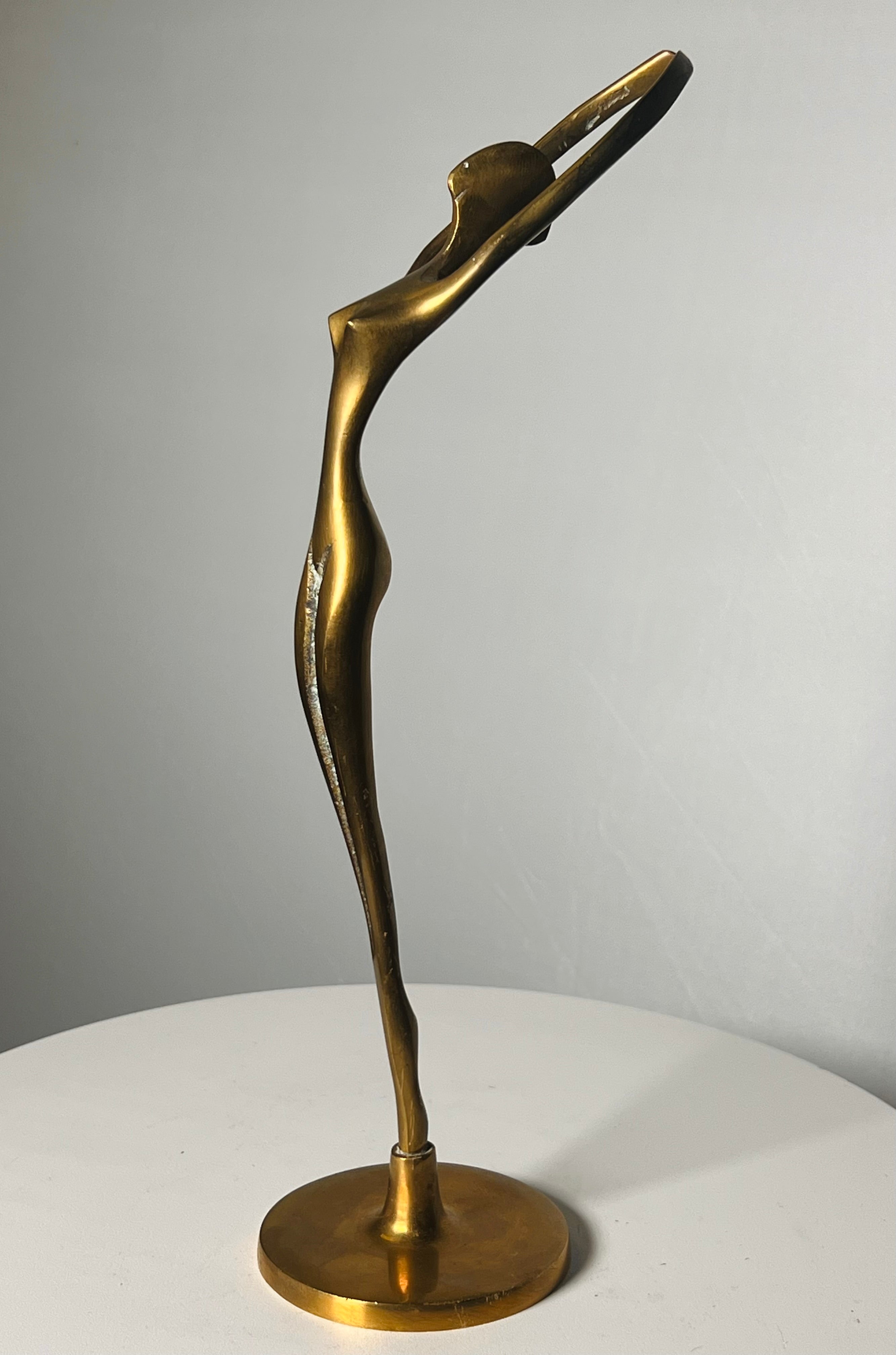 Vintage 1970s Brass Ballerina Sculptures (Set or Individuals) (Vintage)