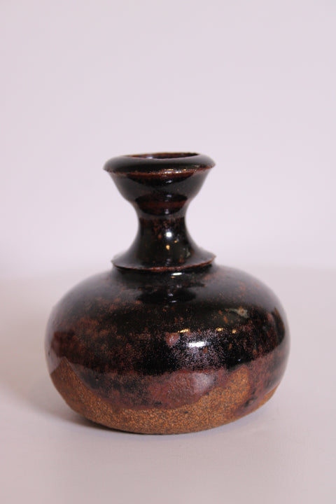 Small Signed Studio Pottery Vessel | Hand-Thrown Ceramic